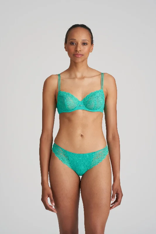 Marie Jo Melipha Soft Cup Balcony Bra in Vivid Green