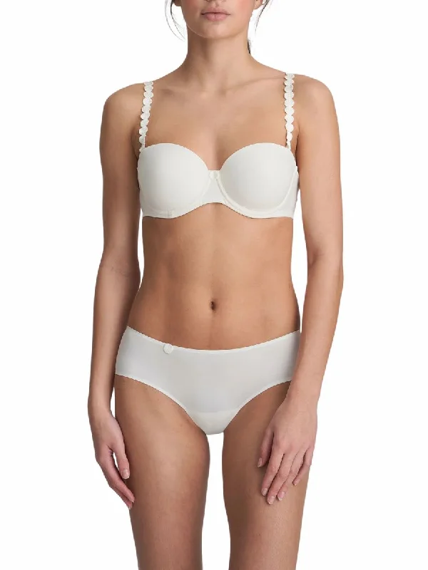 Tom Padded Strapless Bra - Natural
