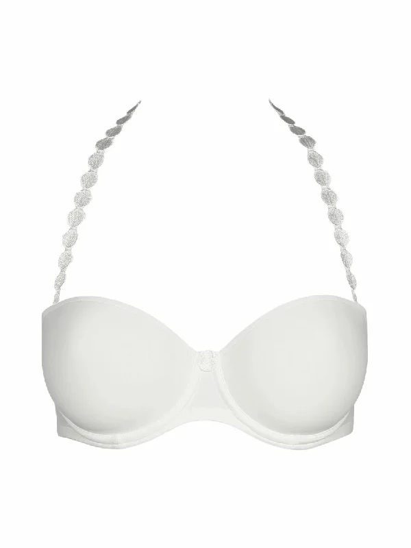 Tom Padded Strapless Bra - Natural