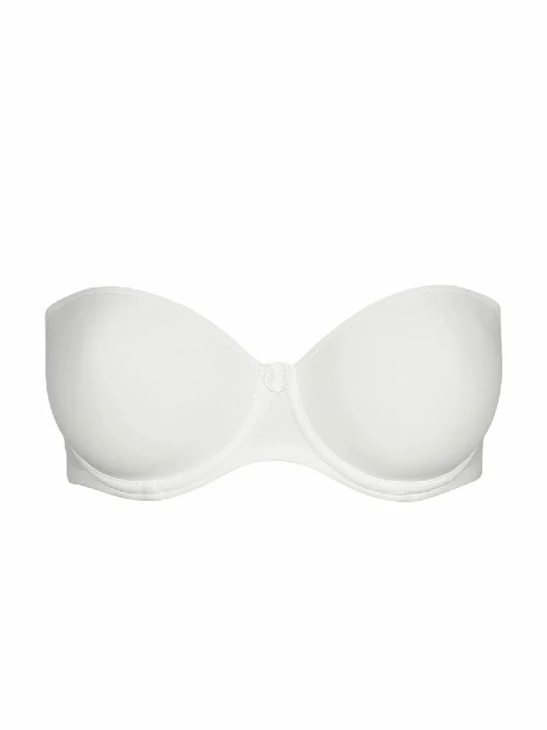 Tom Padded Strapless Bra - Natural