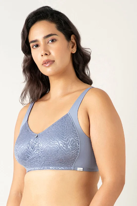 Mystic Poise Non-padded Non-wired Minimizer Bra - Tempest