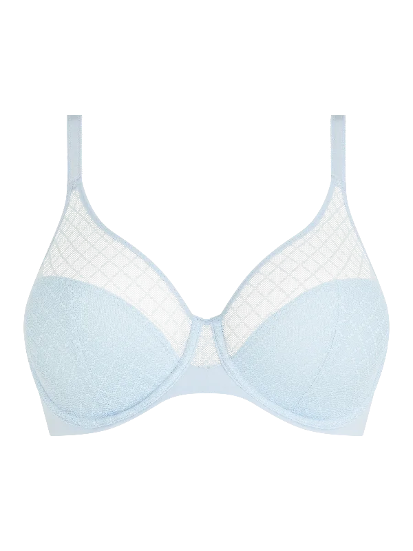 Norah Chic Flex Fit Unlined Bra In Slate Blue - Chantelle