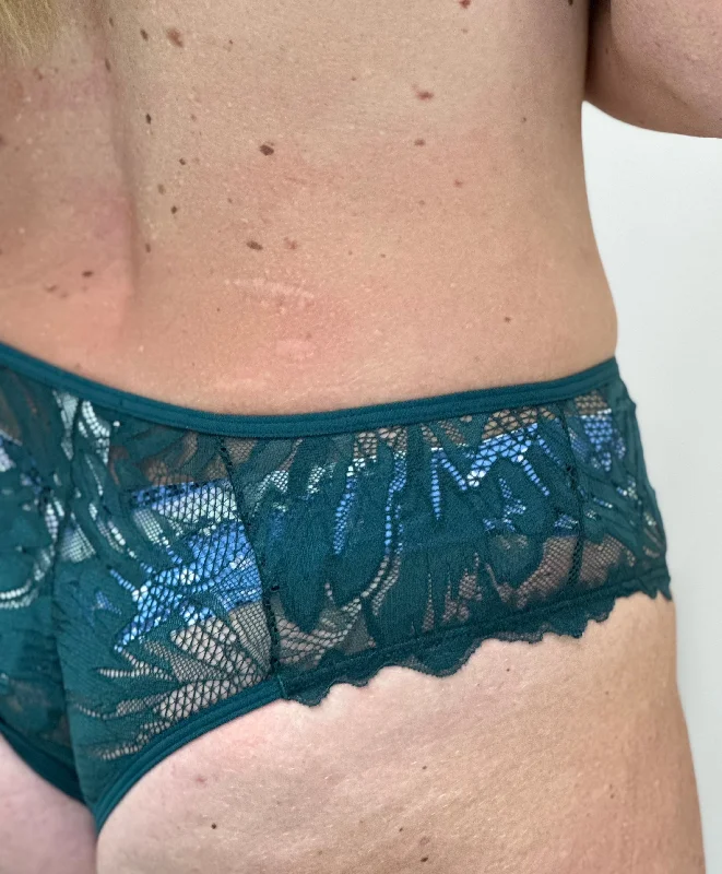 Peacock Coral O-Ring Bralette