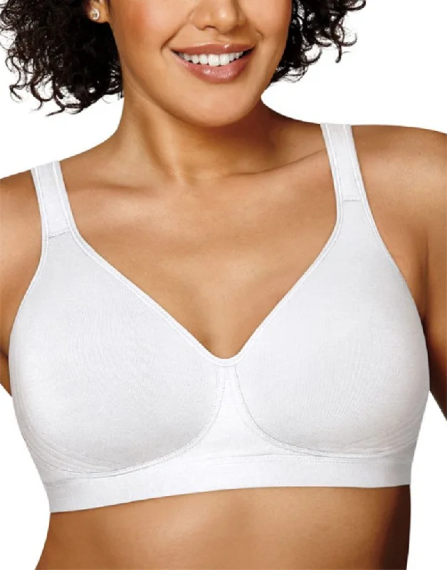 Playtex 18 Hour Cotton Stretch Ultimate Lift & Support Wirefree Bra US474C