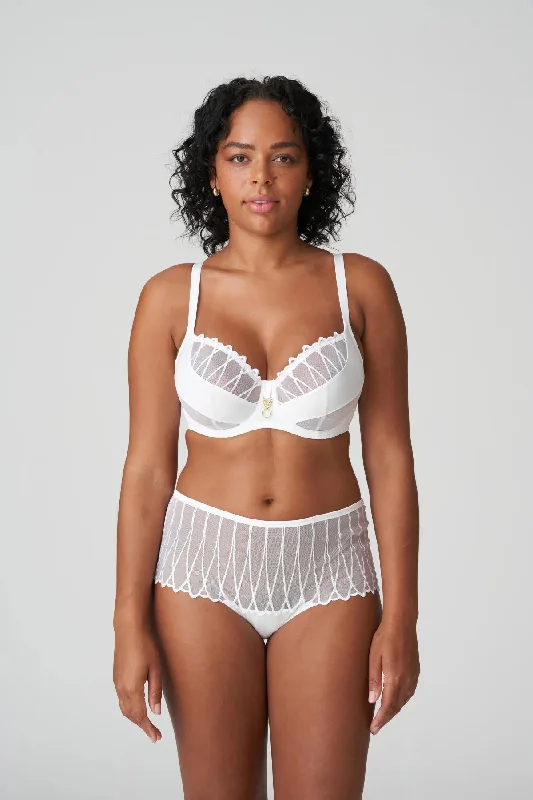 Prima Donna Arthill Tulip Seam Balcony Bra in White