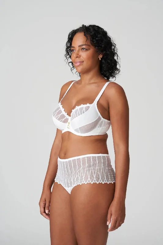 Prima Donna Arthill Tulip Seam Balcony Bra in White