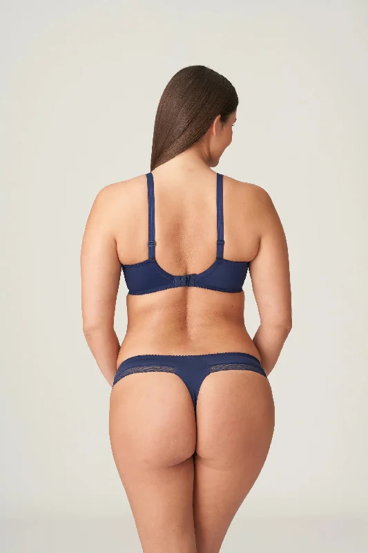 Prima Donna Osino Tulip Seam Balcony Bra in Sapphire Blue