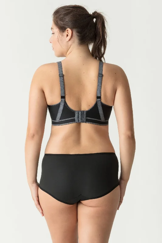 Prima Donna Sport The Sweater Underwired Sports Bra in Black