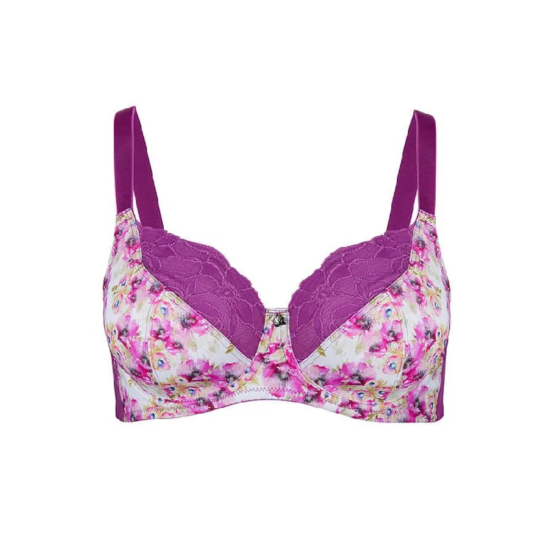 Print Full Cup Bra - Aster Print Full Cup Bra - Aster