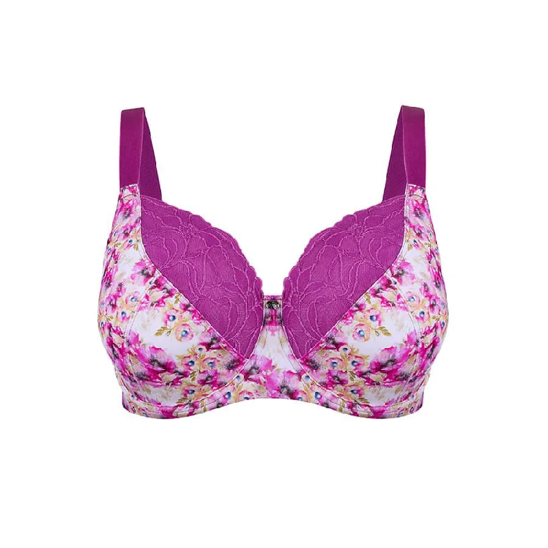 Print Premium Support Bra - Aster Print Premium Support Bra - Aster