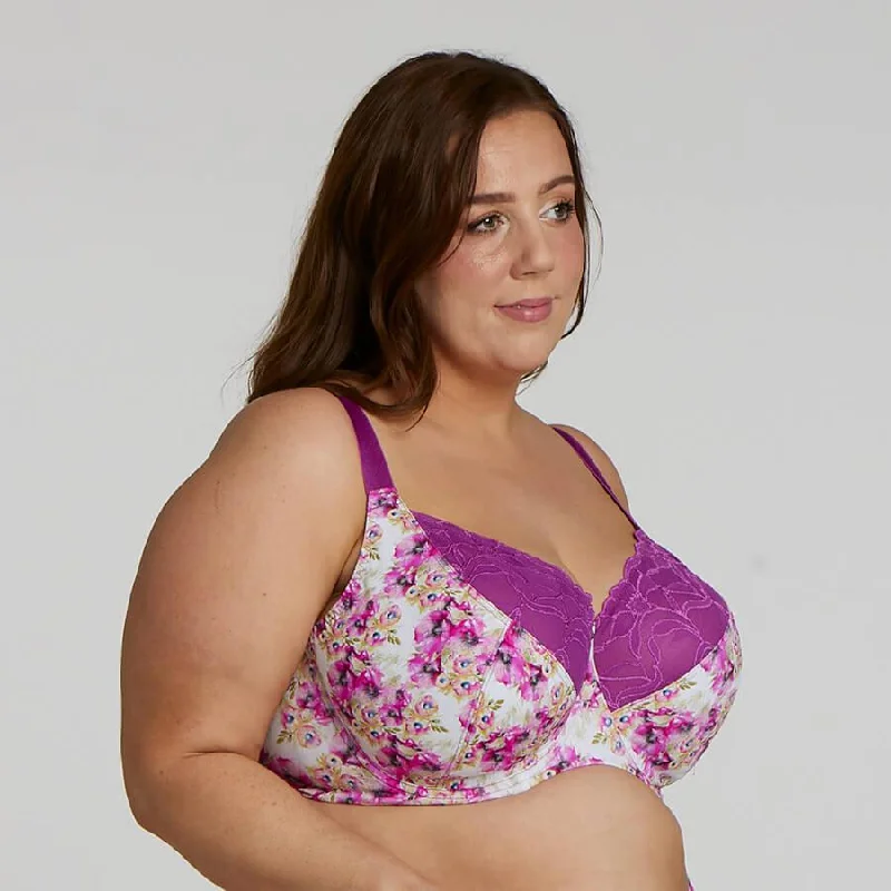 Print Premium Support Bra - Aster Print Premium Support Bra - Aster