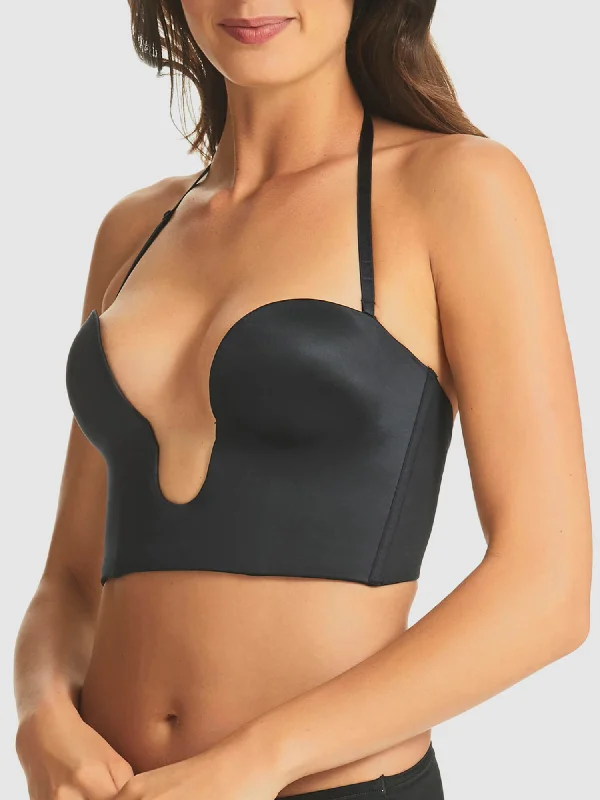 Refined Strapless Plunge Bustier - RL029A