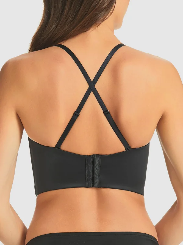 Refined Strapless Plunge Bustier - RL029A