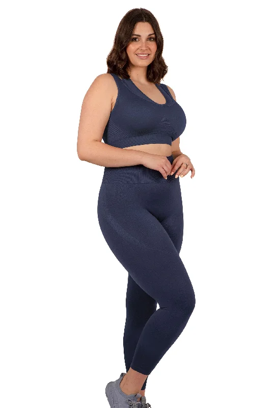 Dusty Blue / S/M: 10-12 (CUP B-C-D-DD-E-F) / S/M: 8-10