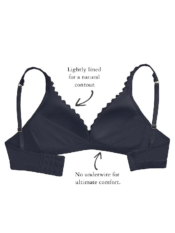 The Little Bra Company Erika Non Wire Plunge Bra