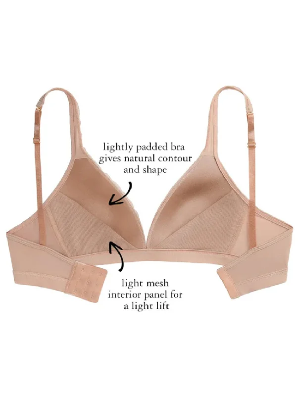 The Little Bra Company Erika Non Wire Plunge Bra