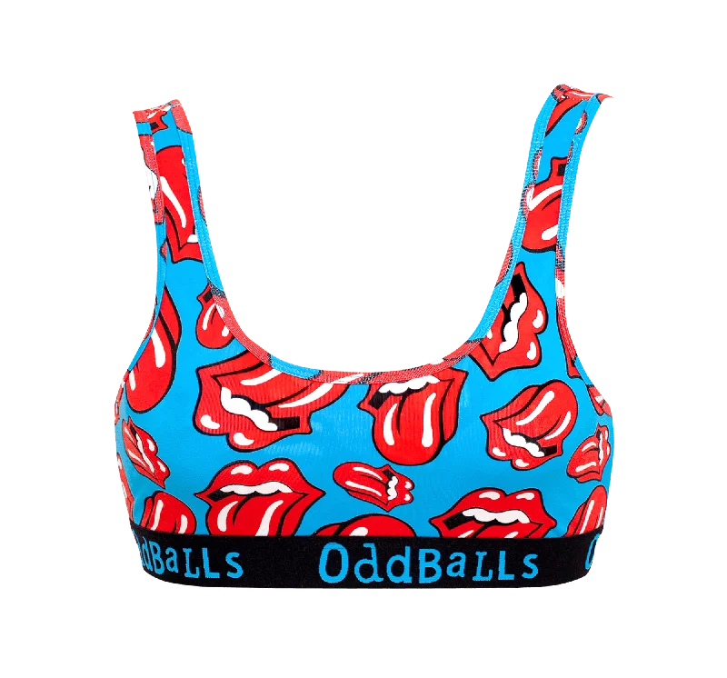 The Rolling Stones - Red - Ladies Bralette