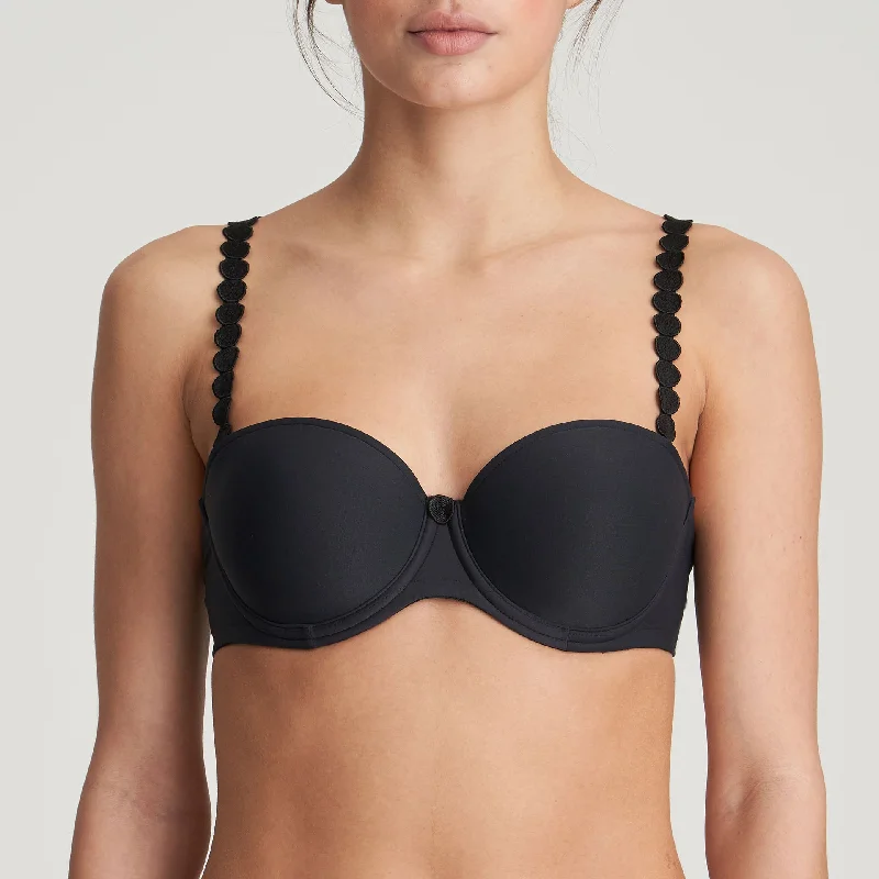 Tom Strapless In Charcoal - Marie Jo