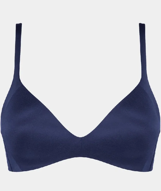 Triumph Body Make-up Soft Touch Padded Wire-free Bra - Navy
