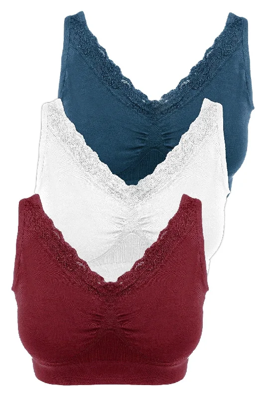 Blue White Red / S/M: 10-12 (C-D-DD-E-F)