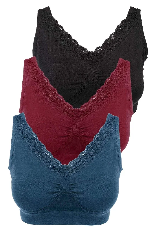 Black Red Blue / S/M: 10-12 (C-D-DD-E-F)