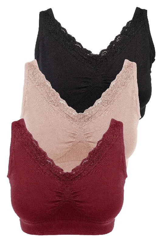Black Nude Red / S/M: 10-12 (C-D-DD-E-F)