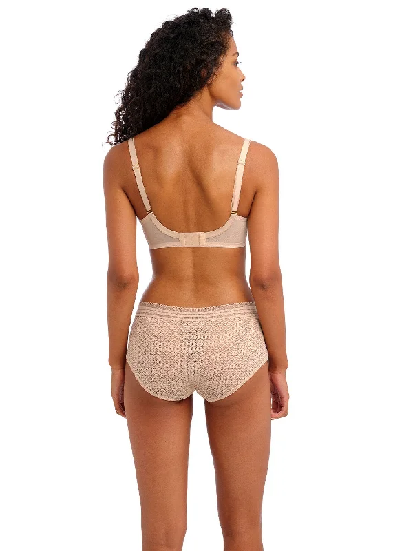 Viva UW Side Support Bra In Lace Natural Beige - Freya