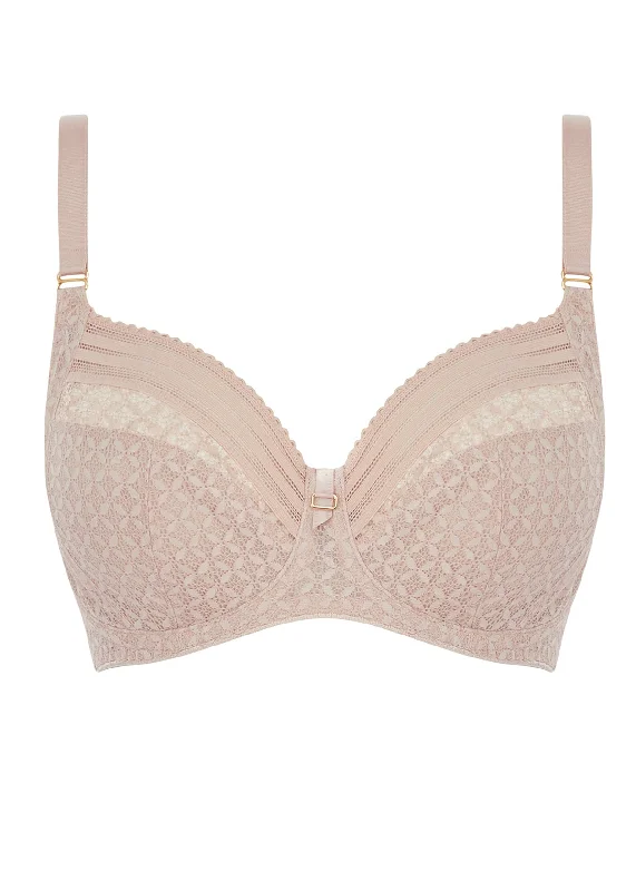 Viva UW Side Support Bra In Lace Natural Beige - Freya