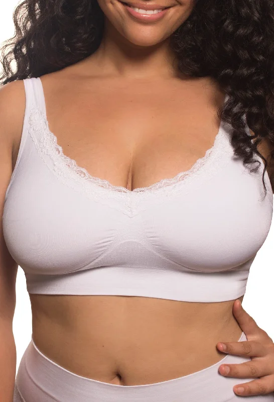 White / S/M: 10-12 (C-D-DD-E-F)