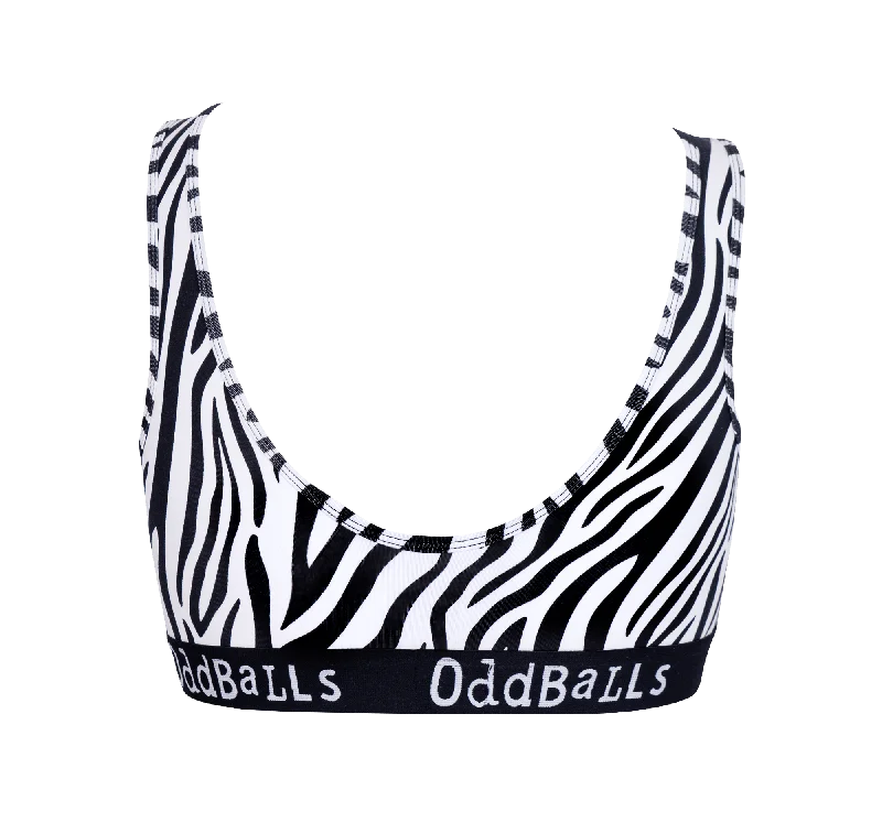 Zebra Crossing - Ladies Bralette